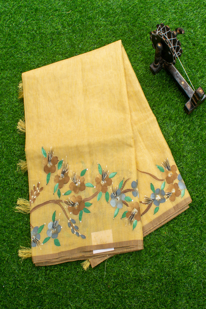 Tissue Kota with Embroidery