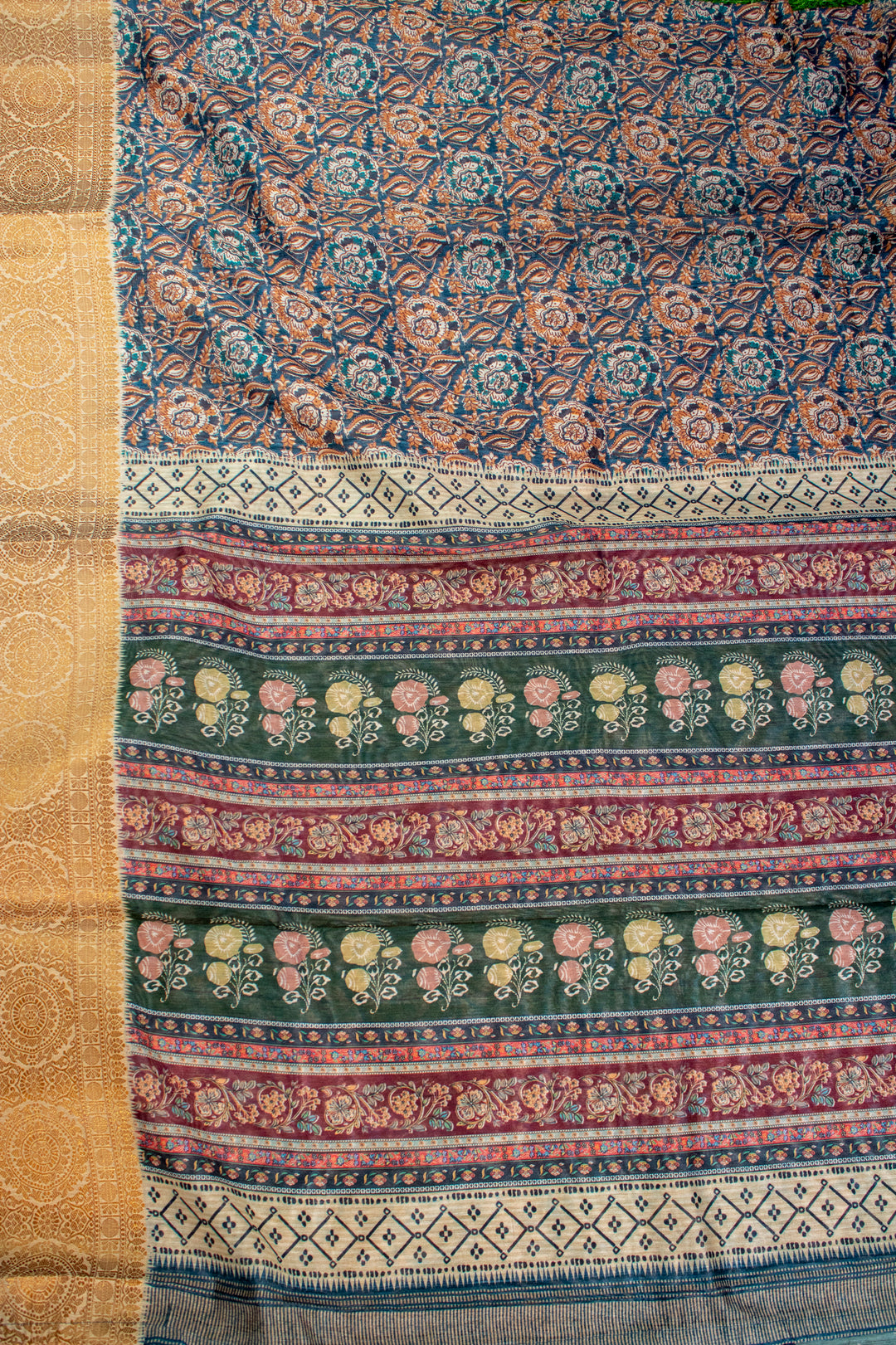 Kalamkari print Chanderi Sarees