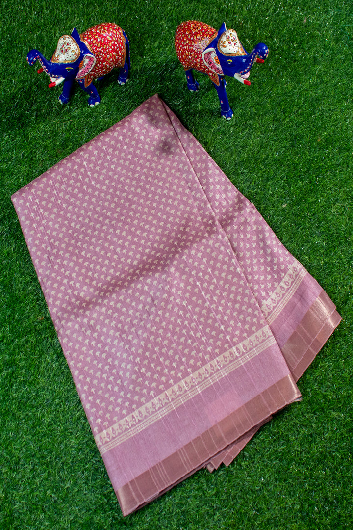 Printed Jute Tussar