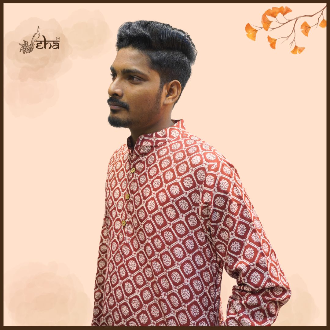 Red Kurta