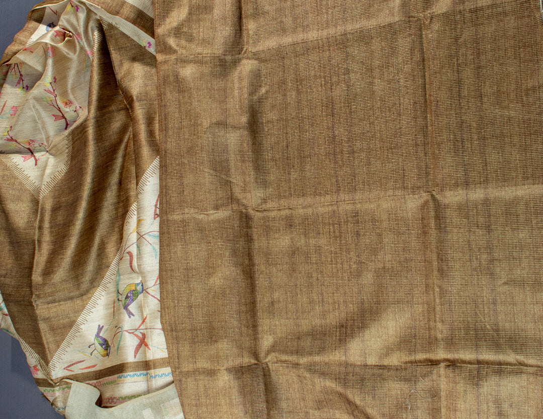 Semi Tussar Staple Saree