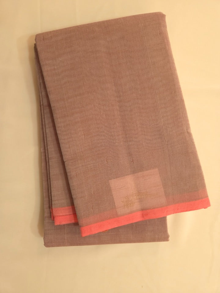 Cotton Saree | Striped with Contrast Border | Multiple Colours